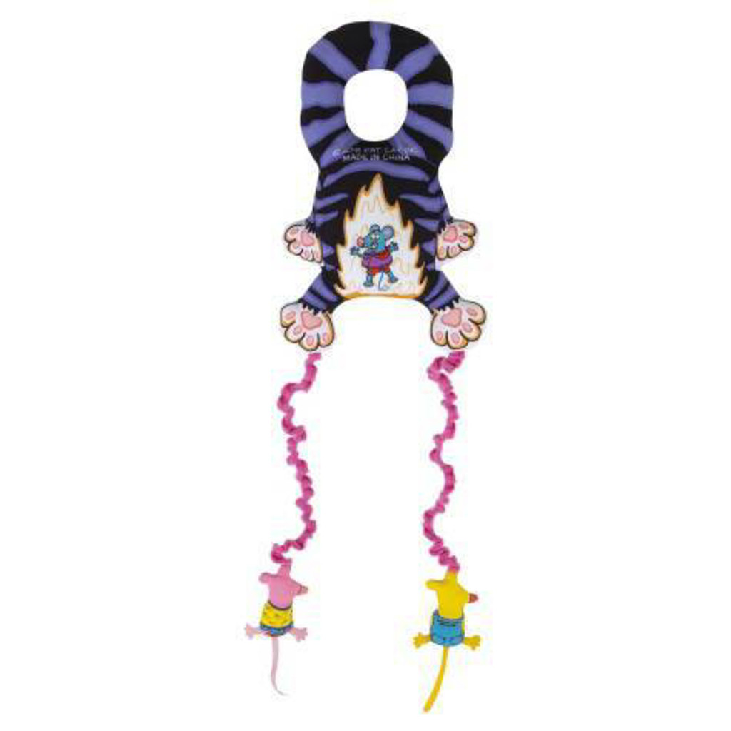 Brinquedo Pendurado Mouse Bouncer com Catnip Fat Cat
