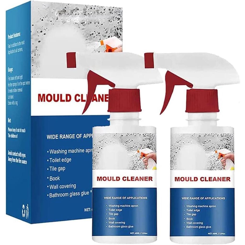 AUJ 2PCS Mould Cleaner Spray, Mould Foam Spray, Powerful Multi-purpose Foam Cleaner, Spray Cleaner For Household