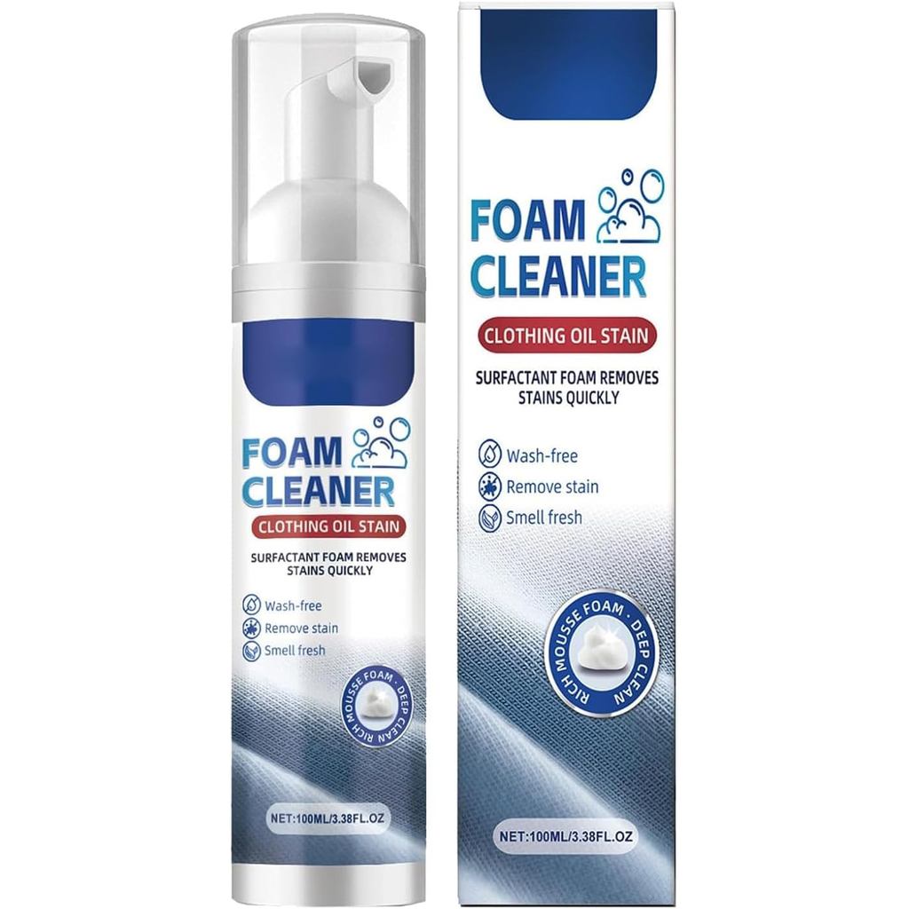 Dry Cleaning Agent, Dry Cleaning Foam for Sofa, Spray Cleaner for Fabric Sofas, Fabric Cleaner for Sofa, Multi-Purpose F