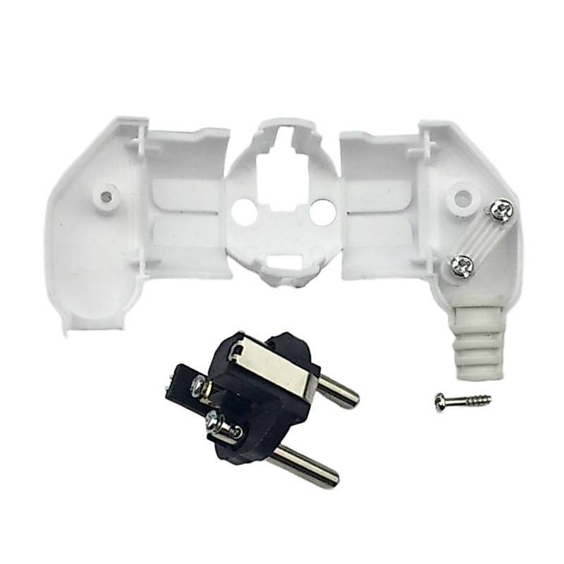 Adaptador De Alimentação Ca Da Ue Soet 16A 250V Conector Cabo Plugue Elétrico Conversor Macho Branco Removível ZON