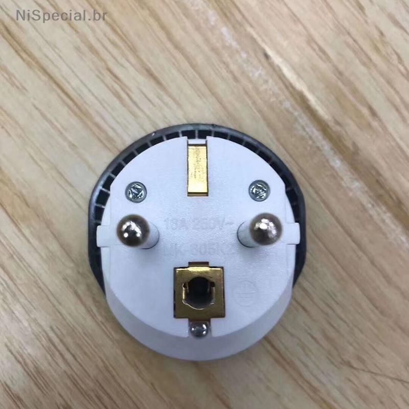 [Nis] Conversor Universal Soet US AU Para Ue Wall AC 16A 250V Adaptador De Viagem [BR]