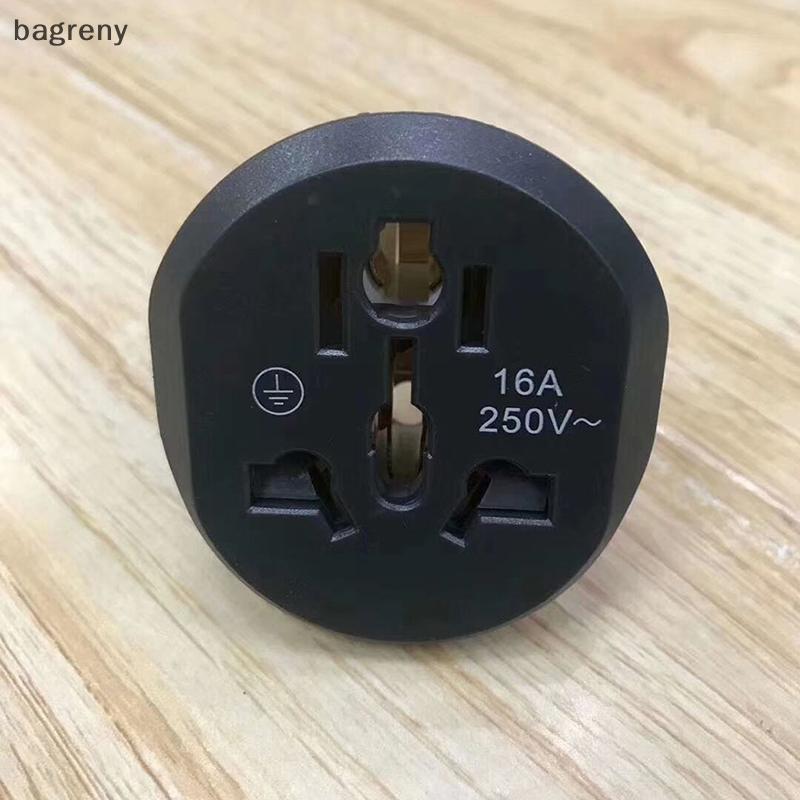 [bagreny] Conversor Universal Soet US AU Para Ue Wall AC 16A 250V Adaptador De Viagem BR