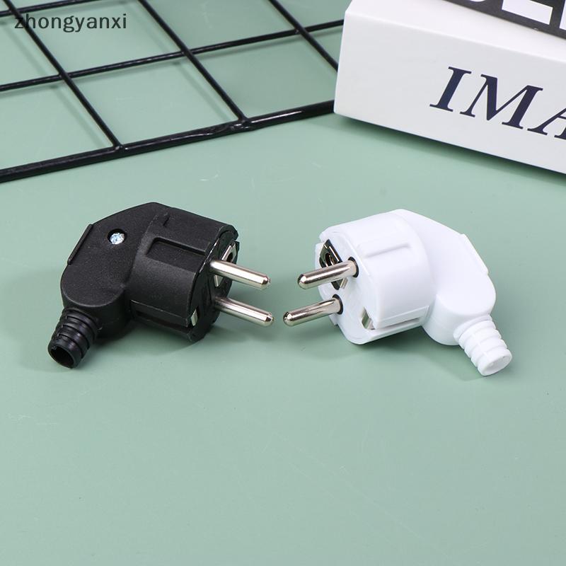 Adaptador De Tomada Ue 16A Retardador De Chama Macho Substituição Tomadas AC Reutilizáveis Schuko Electic Soet Para Cabo