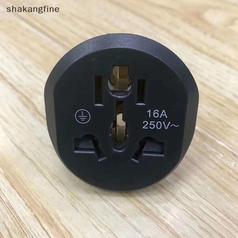 Conversor Universal SHBR Soet US AU Para Ue Wall AC 16A 250V Adaptador De Viagem Martijn