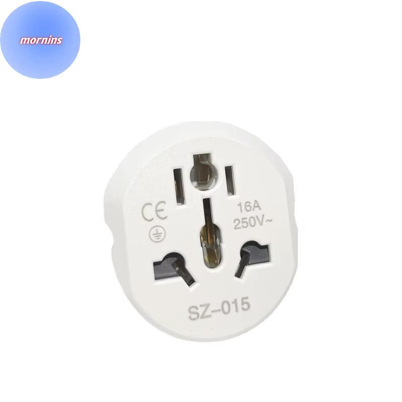 MORNIN 16A 250V Adaptador De Viagem Universal Conversor Multifuncional De Parede Soet AU US UK CN Para Ue KR Uso Em Viag