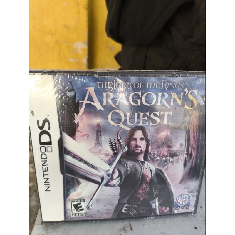jogo novo lacrado para Nintendo DS Aragons quest  the lord of the ring
