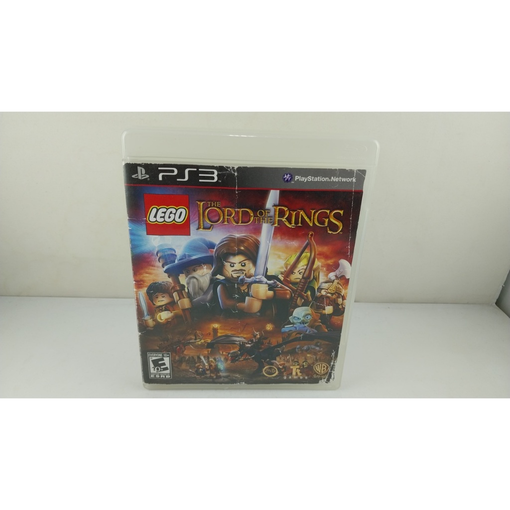 Jogo Lego The Lord of The Rings PS3 Mídia Física Semi Novo