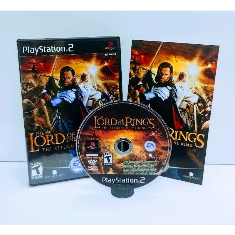 Game PS2: The Lord of Rings - The return of the King PT-BR