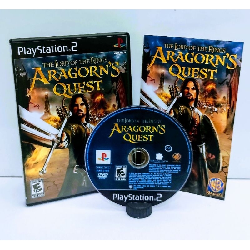 Game PS2: The Lord of Rings - Aragon's Quest PT-BR