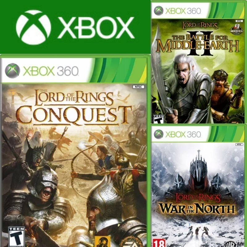 The Lord of The Rings Jogos de Xbox 360