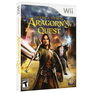Jogo Nintendo wii Lord of the Rings, The - Aragorns Quest