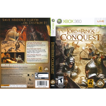 Lord Of The Rings Conquest P/ XBOX360 (LTU/LT/JTAG/RGH)
