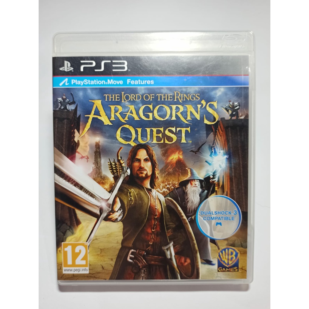 The Lord Of The Rings Aragorn's Quest - Mídia Física - PS3
