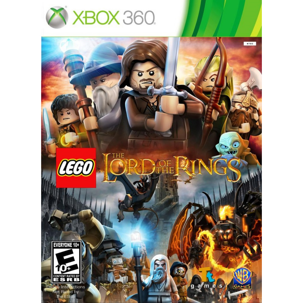 lego the lord of the rings xbox 360 - MIDIA FÍSICA