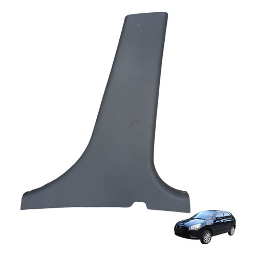 Moldura Coluna Central Direita Jac J3 2010 2011 2012 2013