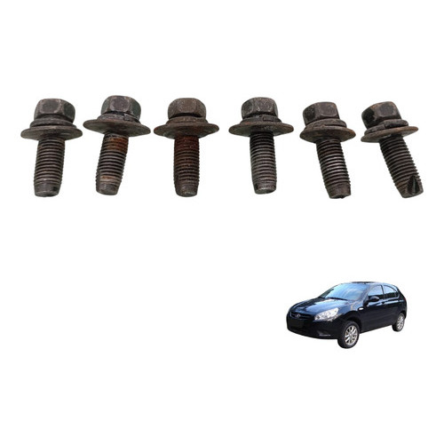 Moldura Parafuso Fixação Banco Jac J3 Turin 2011 2012 2013