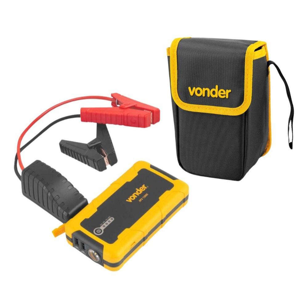Auxiliar Partida Veicular 12V Portátil Bivolt Vonder