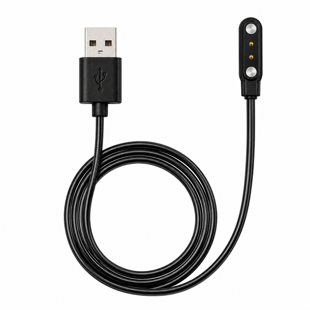 Carregador Magnético Para Smartwatch L8 W26 I12 Lite I9 4mm