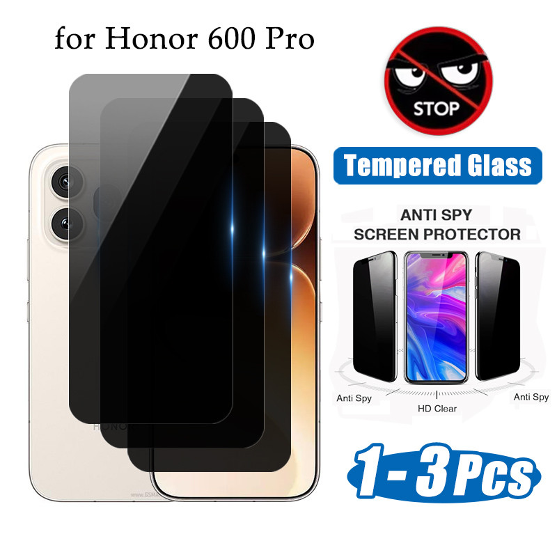 Protetor De Tela De Vidro Temperado Anti-Espião Honor 600 Pro Para 600 500 400 Smart Lite Win RT Turbo Flat À Prova De E
