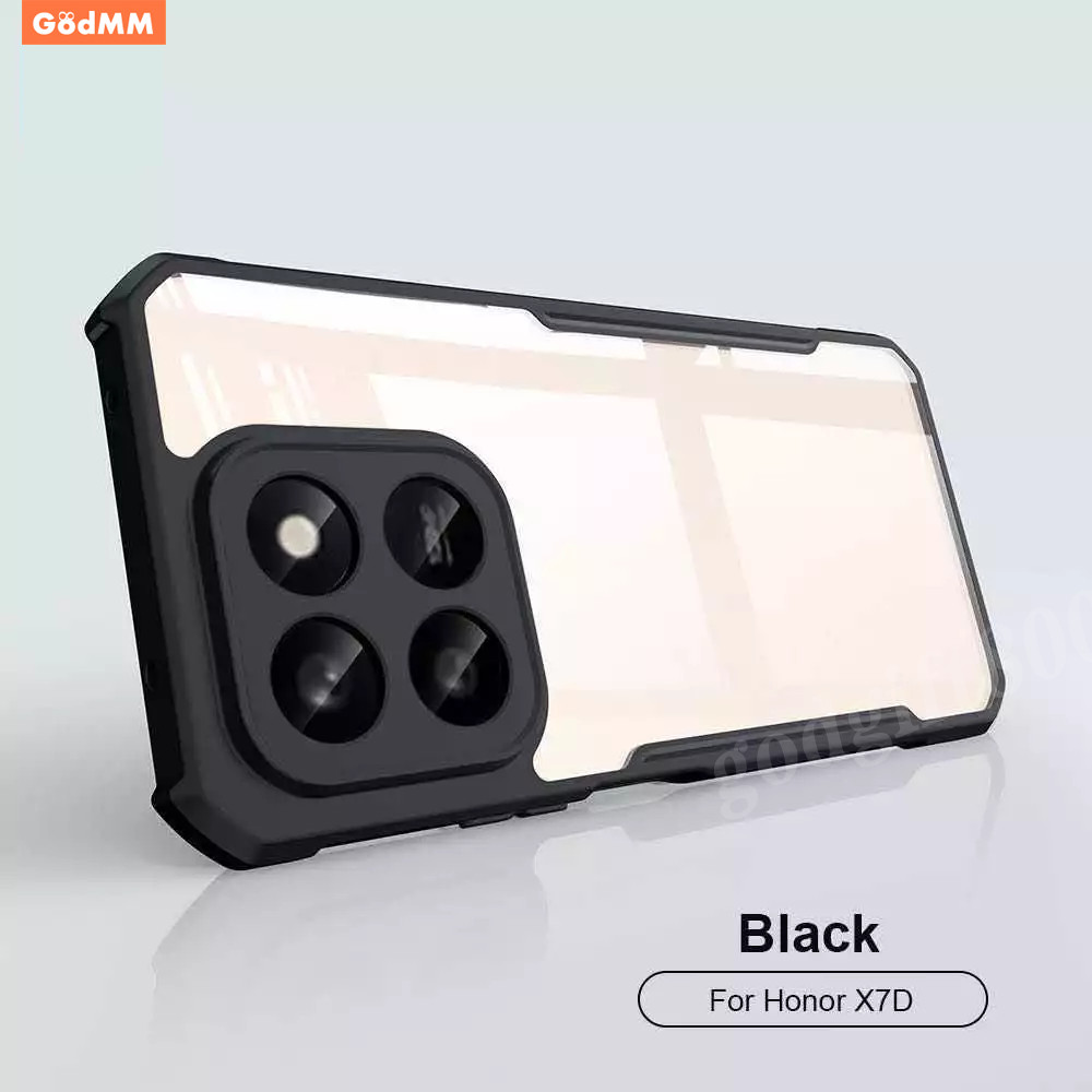Para Honor X7d Capa De Telefone Transparente À Prova De Choque X6C X9d X9C smart X9B X9A X7C 400 200 Pro Lite Silicone M
