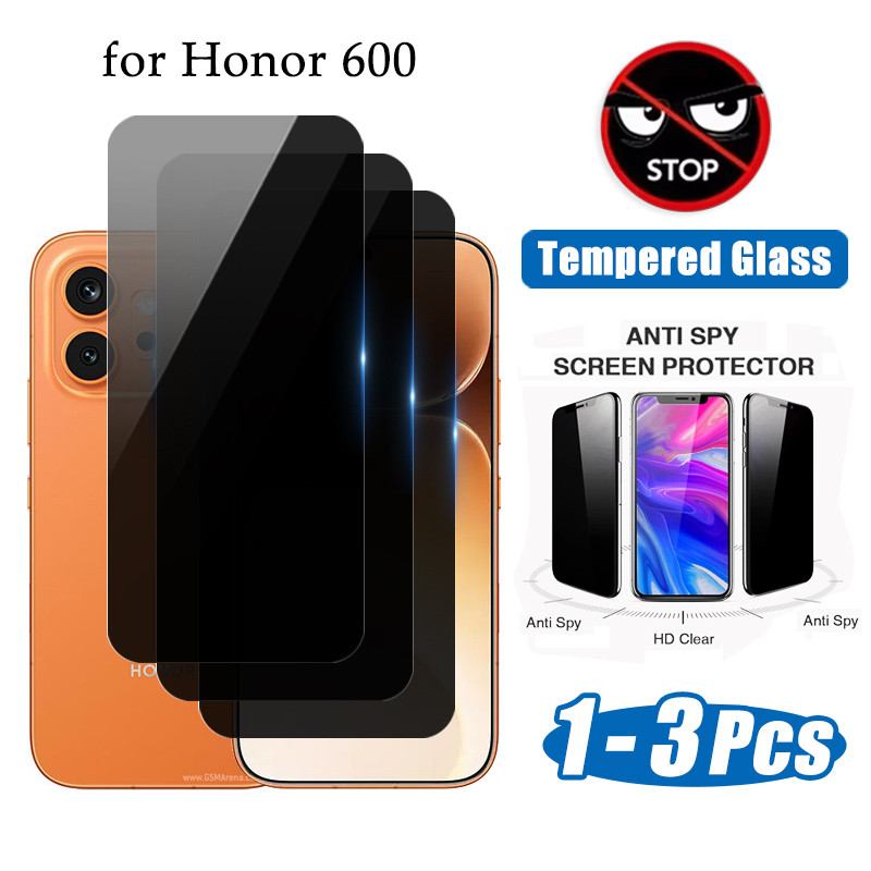 Protetor De Tela De Vidro Temperado Anti-Espião Honor 600 Para 500 600 Pro 400 Smart Lite Win RT Turbo Flat À Prova De E
