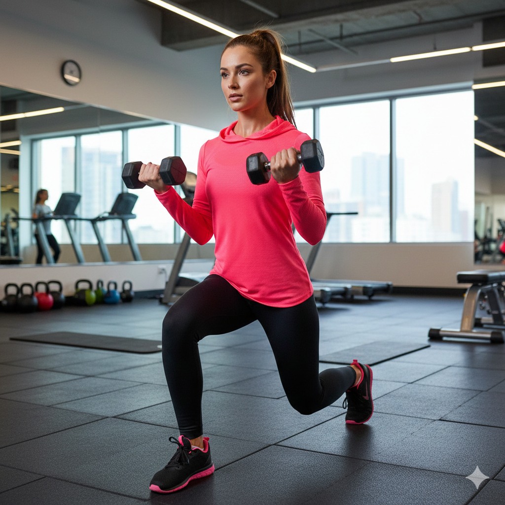 blusa feminina manga longa com capuz dry fit rosa pink neon m, blusa de inverno para treinar m  - nova - 96% poliéster