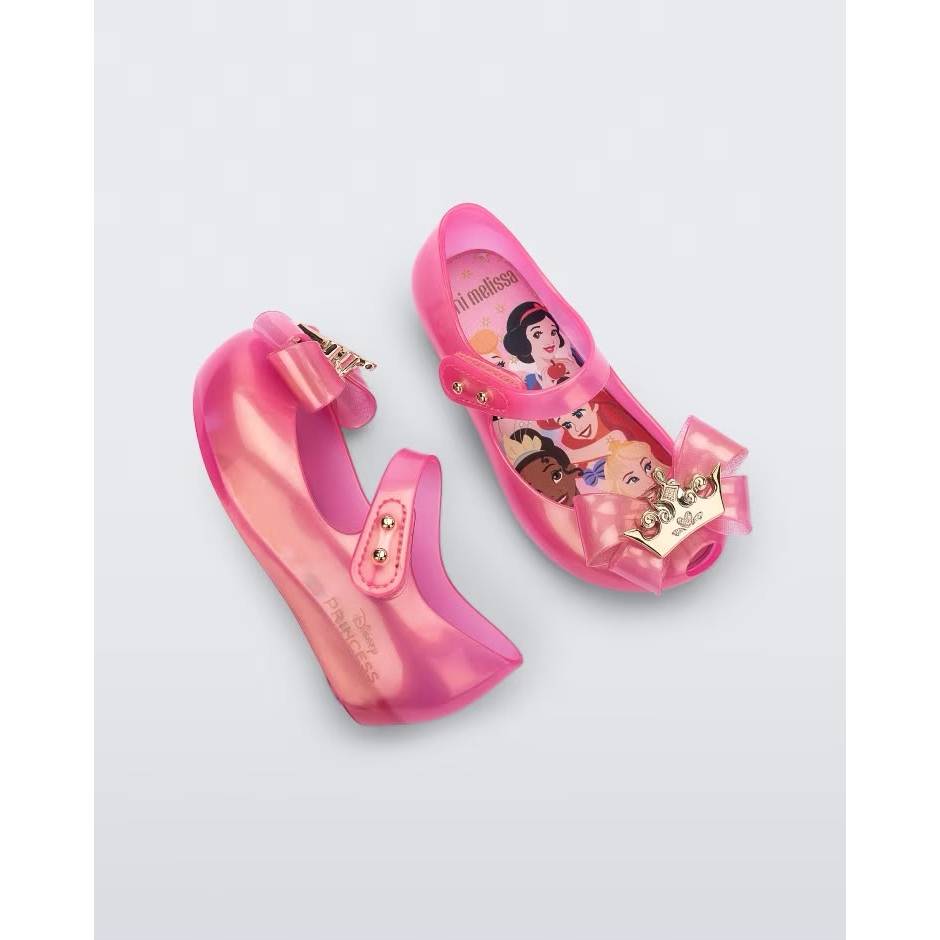 Mini Melissa Ultragirl II + Disney Princess Sapatilha Infantil Princesas