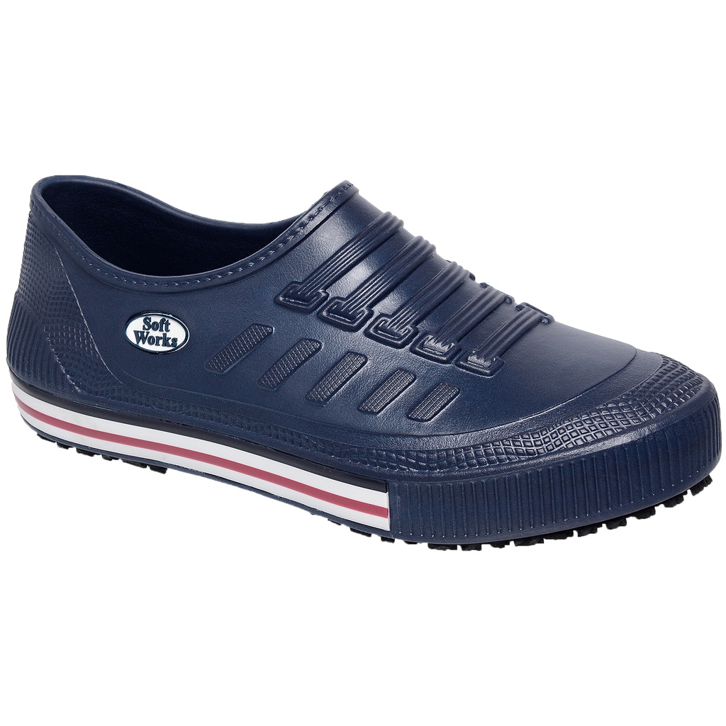 TÊNIS SOFT WORKS AZUL MARINHO MASCULINO SOLADO ANTI DERRAPANTE USO EM GERAL