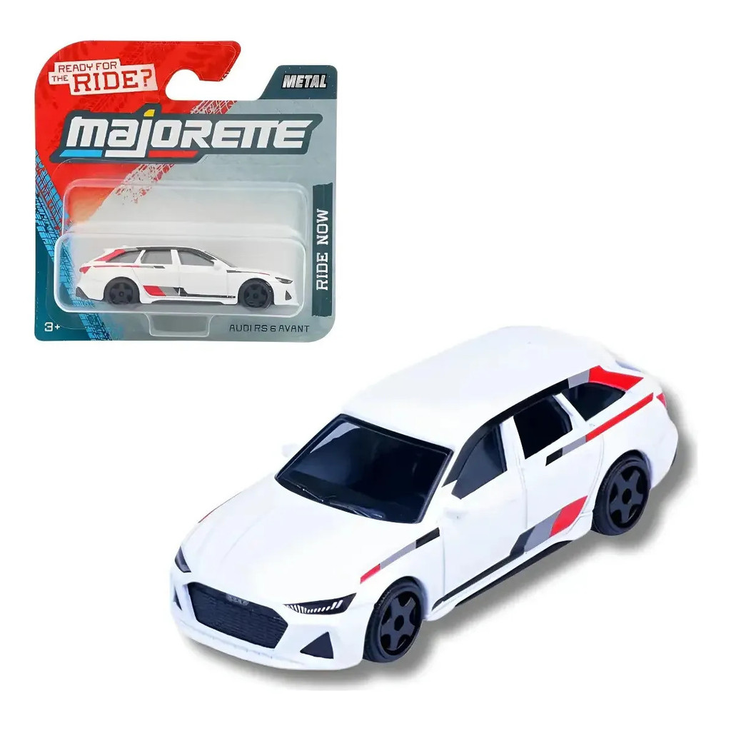 Carro Miniatura Audi RS 6 Avant 1:64 Street Cars Majorette
