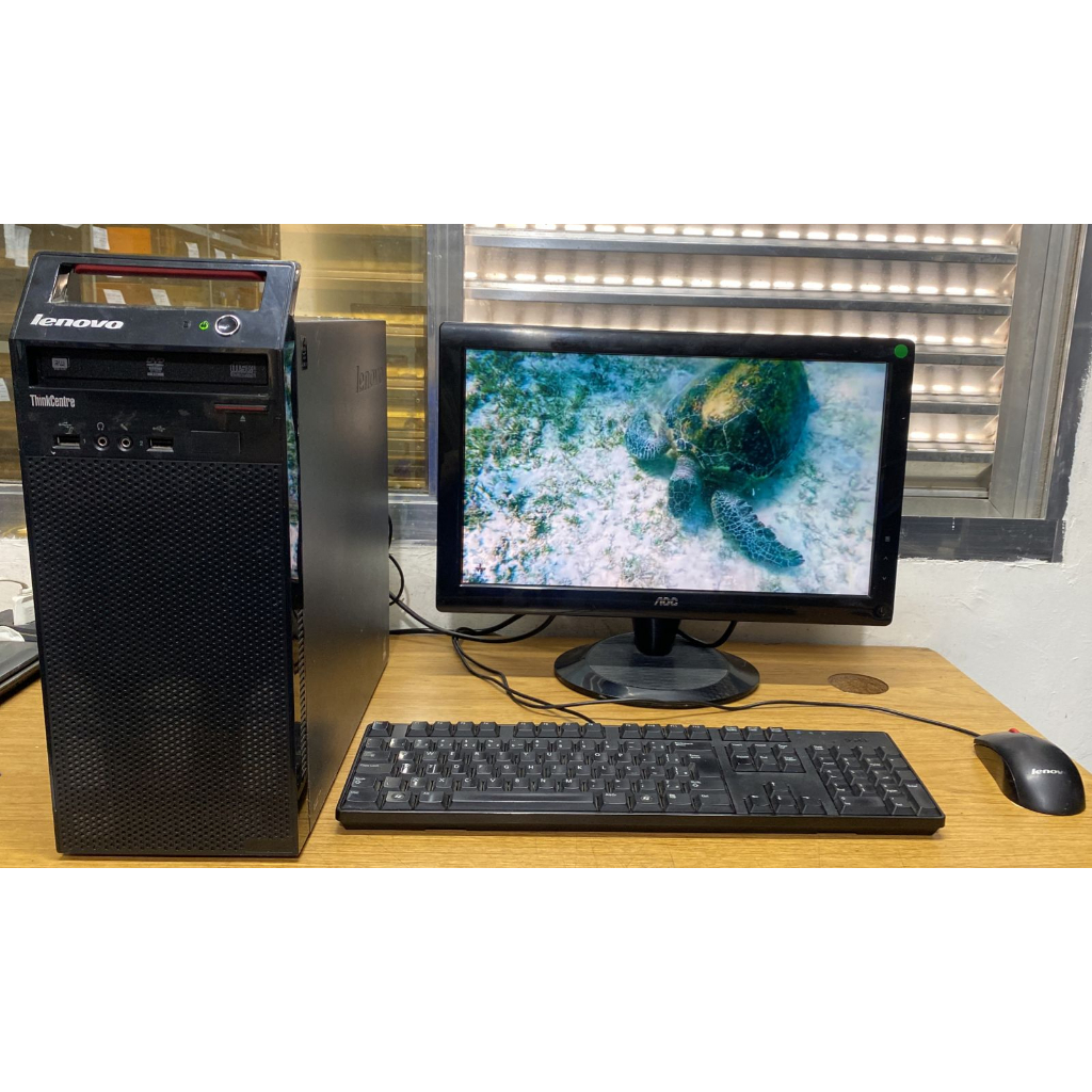 Kit Computador Lenovo Hp Dell Core I3 4130 3.40ghz 8gb Ssd 120gb Tela 19 polegadas