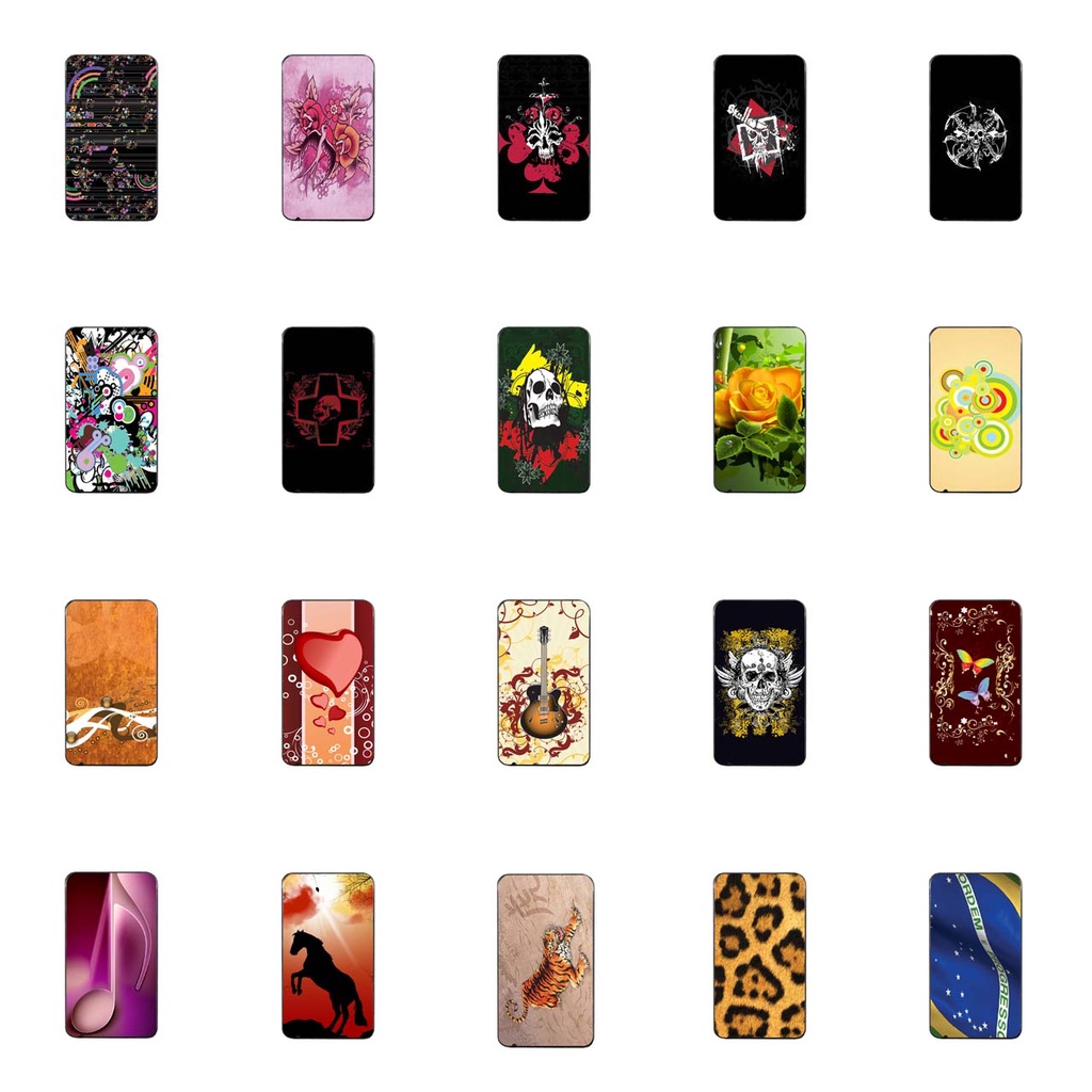 Capa Adesivo Skin006 a 628 Verso Para iPod Touch 8gb 3ª Geração