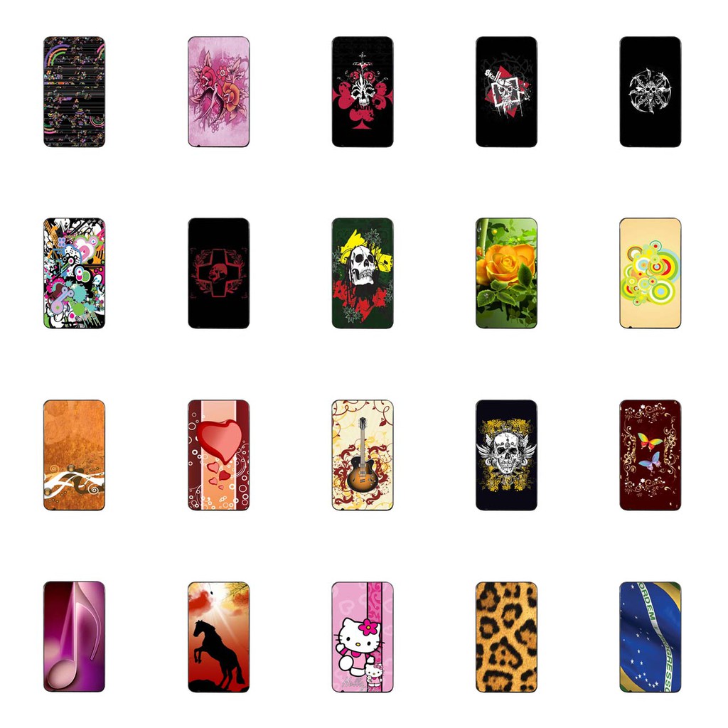 Capa Adesivo Skin006 a 628 Verso Para iPod Touch 8gb 3ª Geração