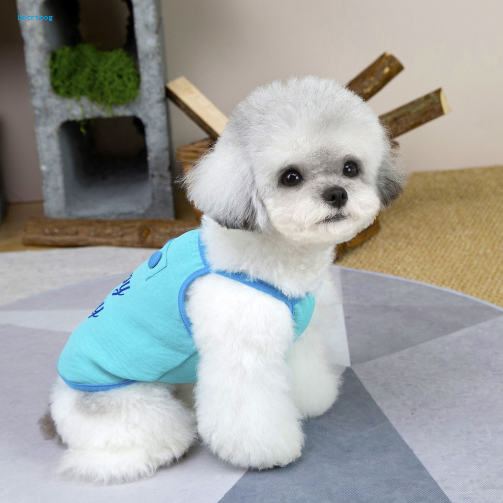 Comfortable Dog Apparel Small Outfit Vest for Medium Dogs – Soft Breathable Summer Clothes Cute Spaghetti Strap Puppy