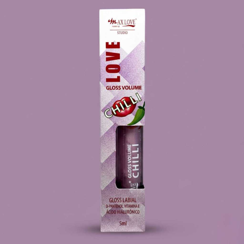 Gloss Labial Volumoso Chilli Cor 76 Max Love