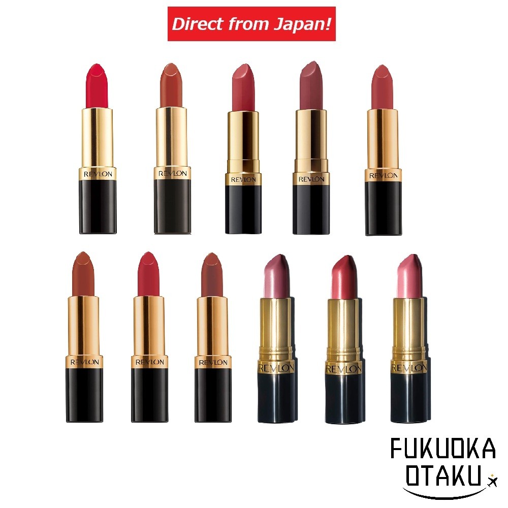 REVLON Super Lustrous Batom 4.2g Cor Labial【Direto do Japão】