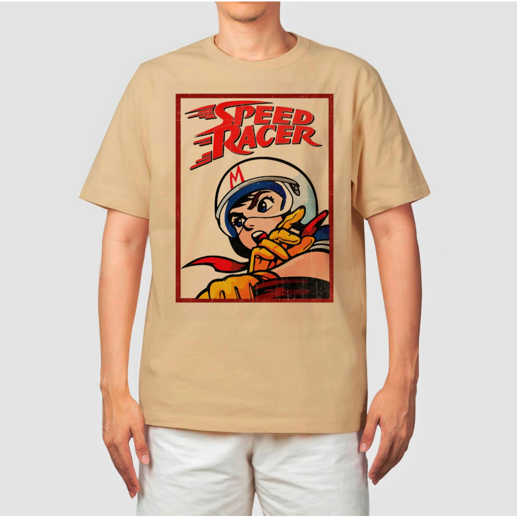 Camiseta Camisa Camisa Speed Racer Mach 5 Anime Desenho