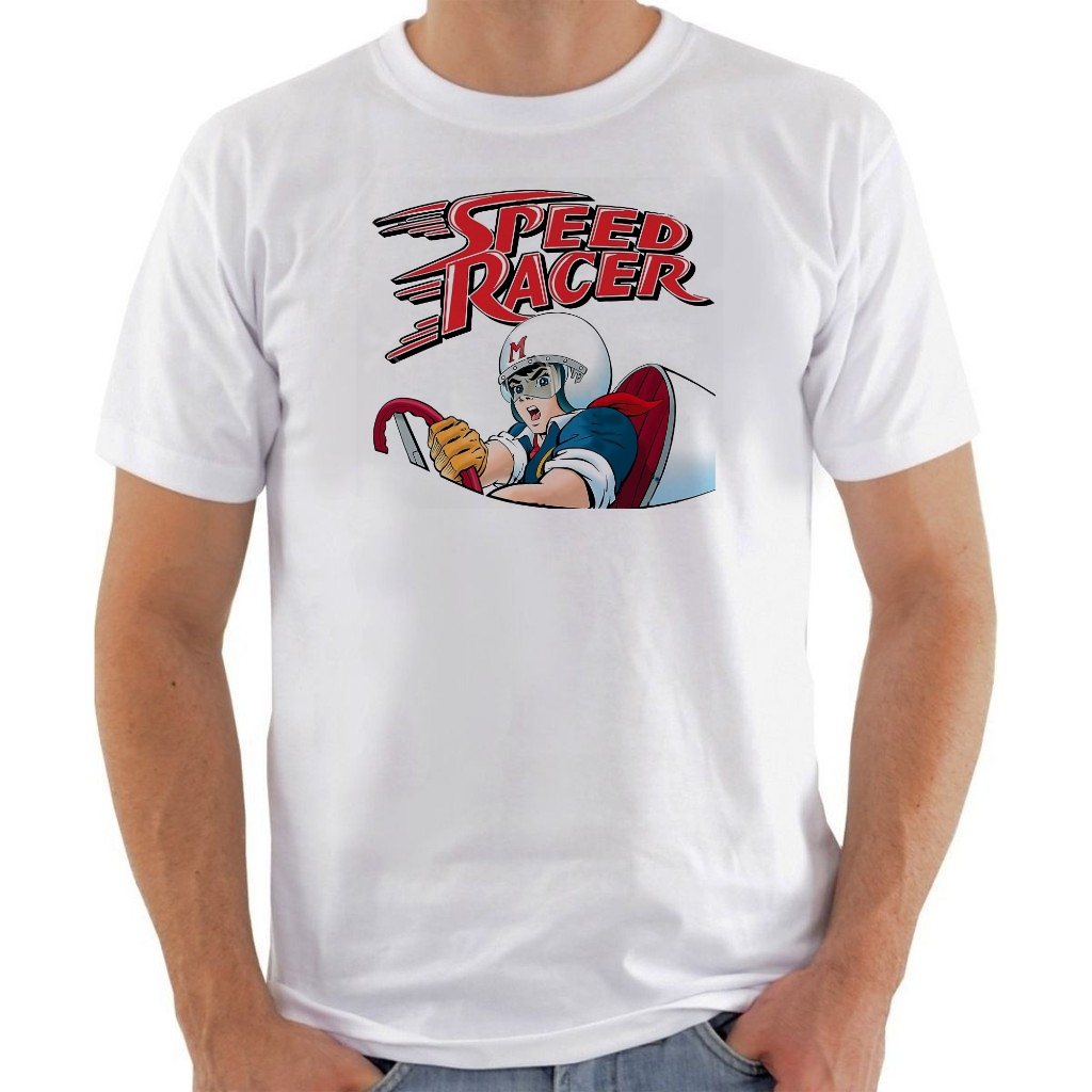 Camiseta Camisa Camisa Speed Racer Mach 5 Corredor X Animes