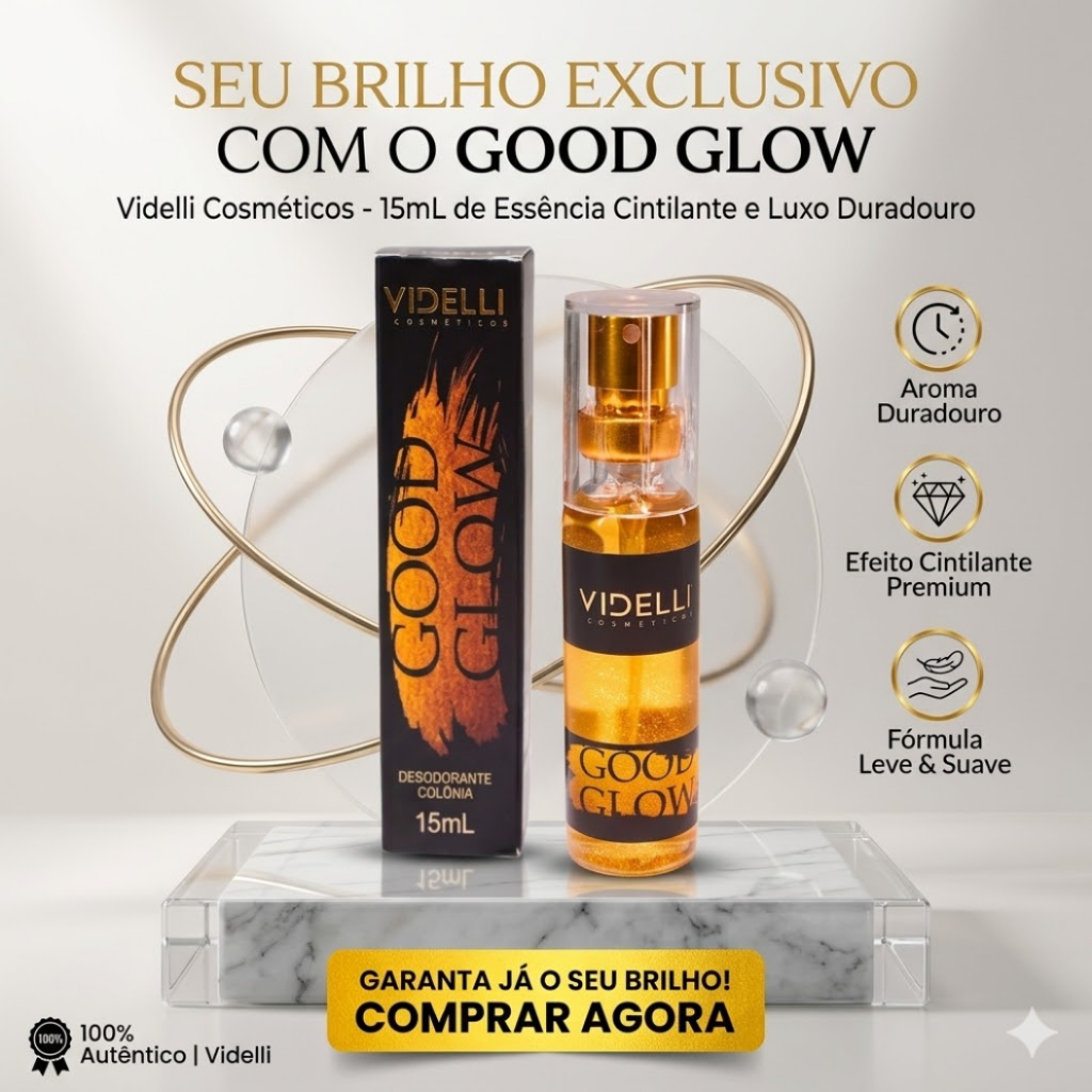 Desodorante Colônia Good Glow 15mL Forbelle Professional