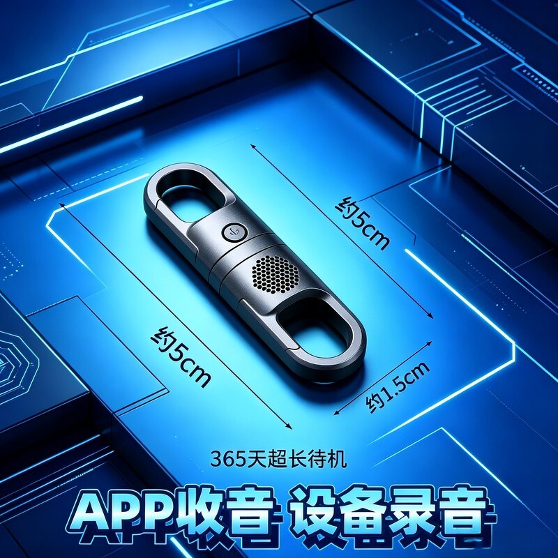 [Good Quality] Portable Real-Time Mobile Phone Recording Device, Professional Ultra-High-Definition Noise Reduction, No