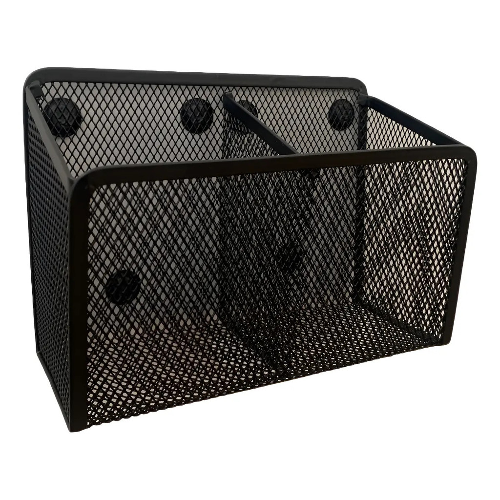 Porta Marcador PRETO Quadro Branco Imantado Duplo - BRW - OR5181
