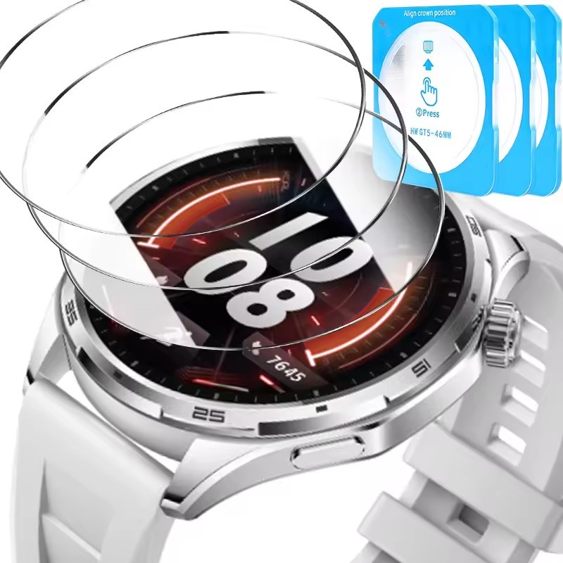 20-1Sets Watch Vidro Temperado-Para Honor 6 Plus-Filmes Complexos De Cobertura Completa-Smartwatch Hidráulico Flim-Acess