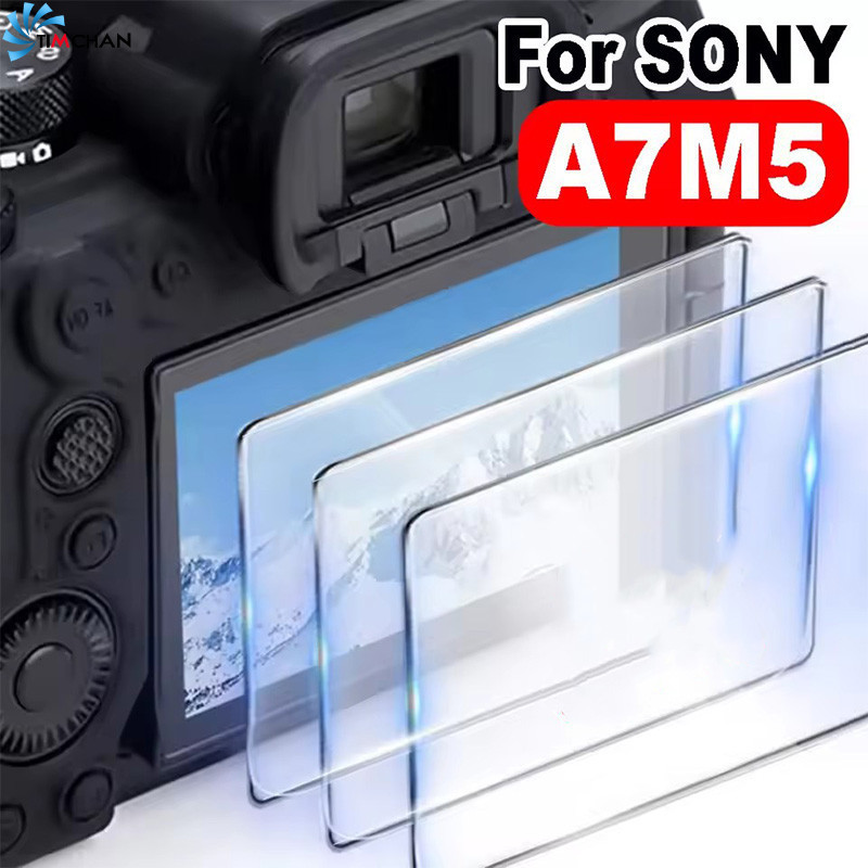 [Brilhante] Vidro Temperado De Tela De Câmera De 4-1 Unidades-Flim Para-Anti-Arranhões-Protetor-Sony Alpha 7 V-Capa Prot