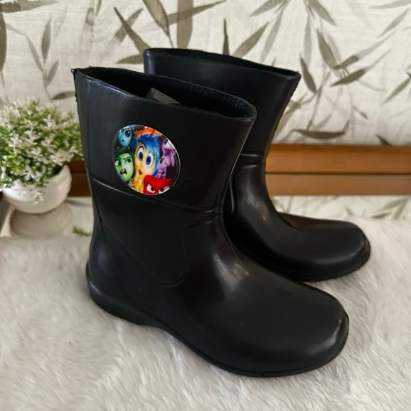 Bota Galocha Infantil Juvenil Unisex DIVERTIDAMENTE Impermeavel 19 AO 34 ante derrapante