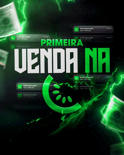 PRIMEIRA VENDA NA KIWIFY