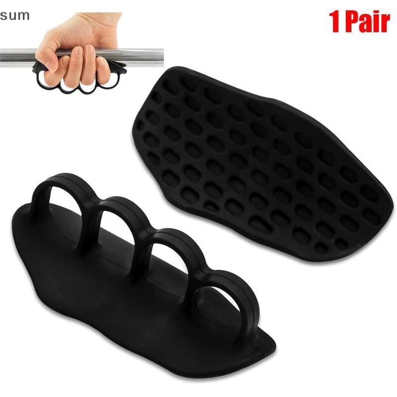 [sum] Apertos De Levantamento De Peso De Silicone 4 Polegadas 2PCSfortable Straps Para Treino Em Casa Academia Treinamen