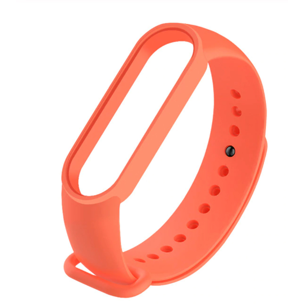 Pulseira Silicone Sport Mi Band 6 - Laranja
