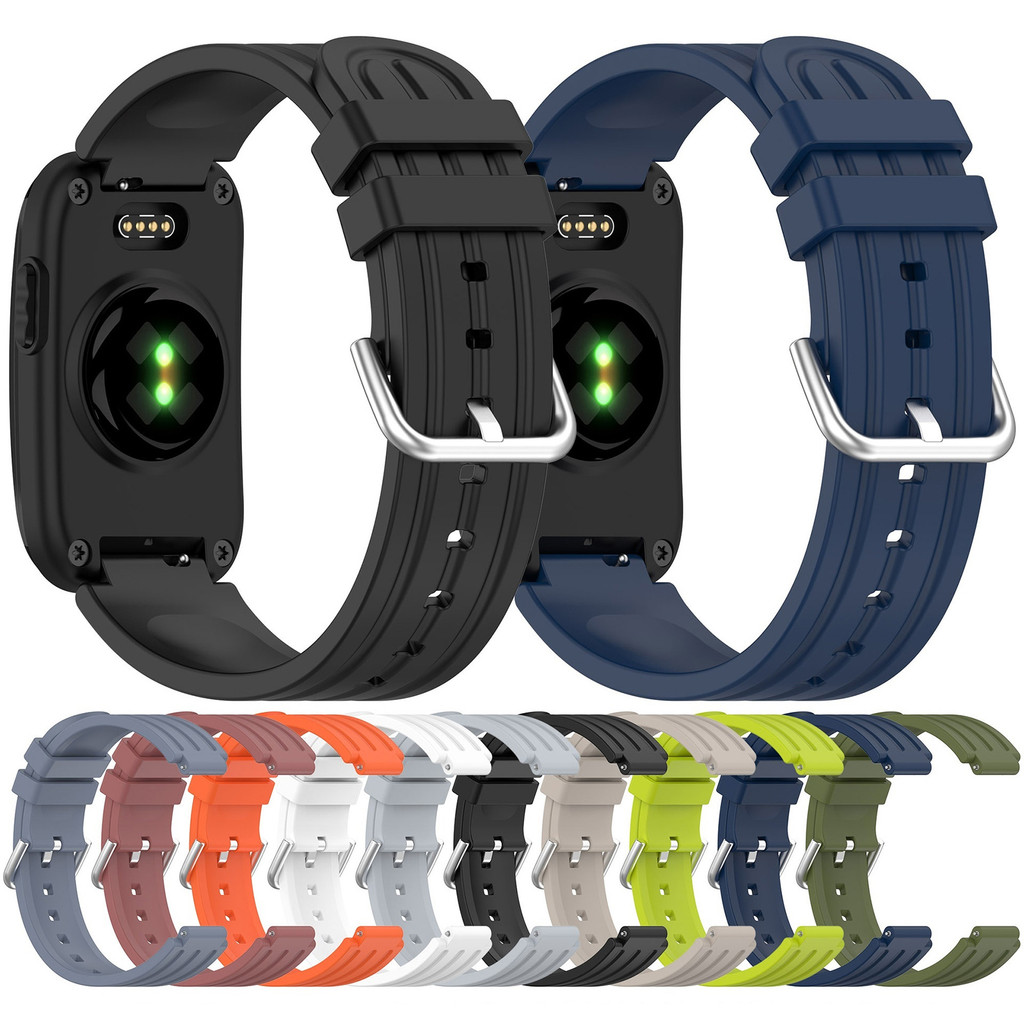 Faixa De Silicone À Prova De Suor Para Cirqa Smart Band Pin Buckle Sport Substituição Strap