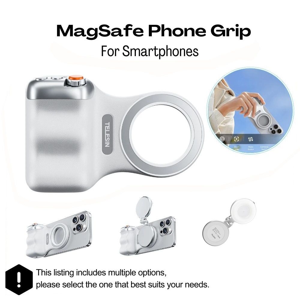 Câmera Magnética Do Telefone Atirar Mão Aperto Suporte Tiro Ajuda Alça De Controle Remoto Para iphone Android