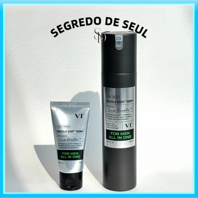 VT COSMETICS Reedle Shot Para Homens Tudo Em Um 100ml +/30ml , 150ml