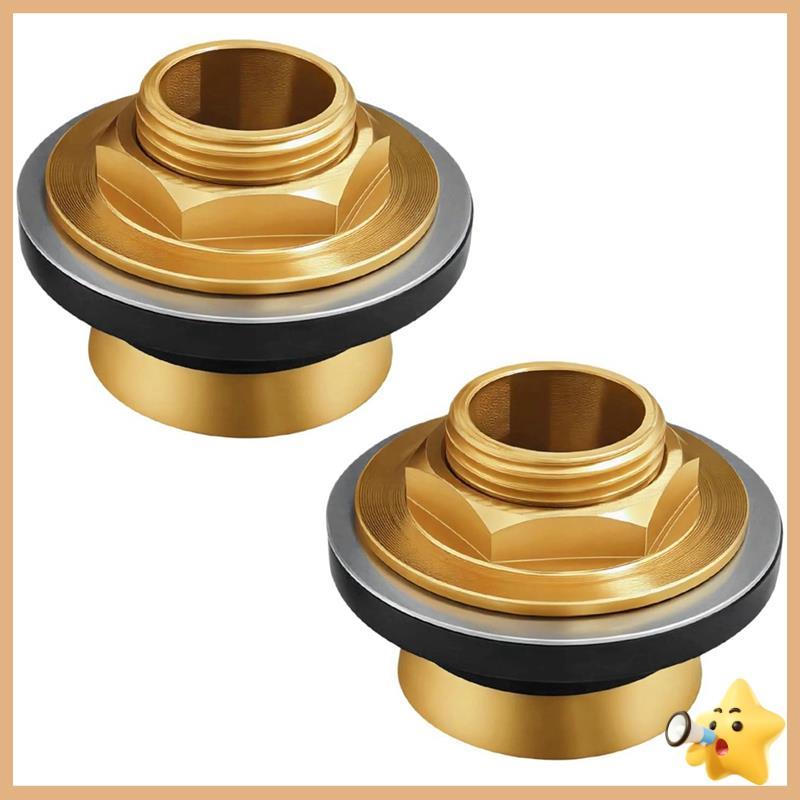 2 Peças 40131 Armário Spud Para , 1-3/4 Pol . , Encanamento De Latão Mictórios , Adequado ′ Em Aberturas Redondas-montag